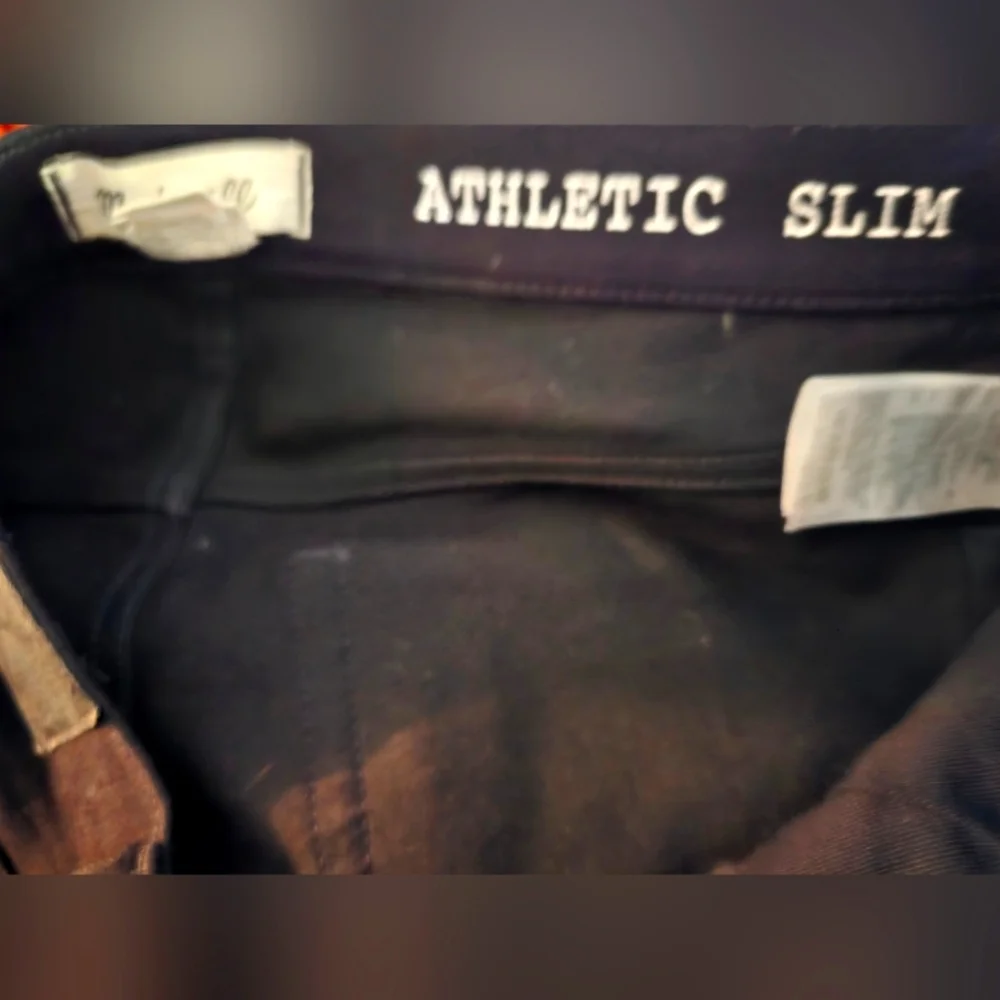 Madewell Men’s Athletic Slim Jeans Black W32 L32 CoolMax - Picture 7 of 8